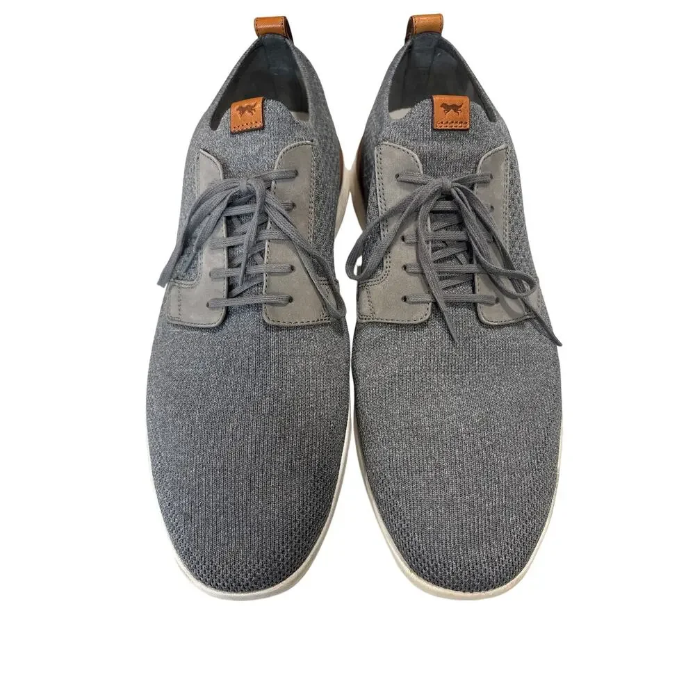 Wolf & Shepherd Size 13 SwiftKnit Derby sneakers gray knitted upper